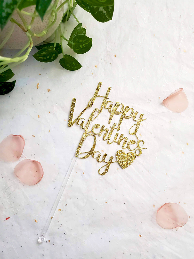 Happy Valentines Day Topper