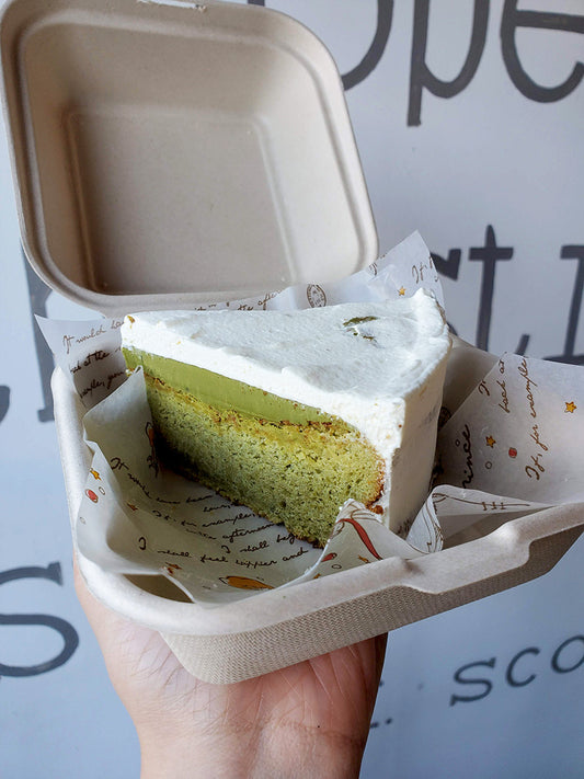 Matcha Gateau chocolat blanc