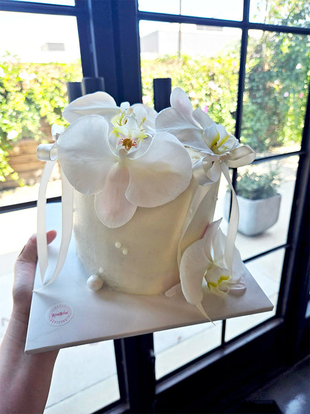 Orchid and bows