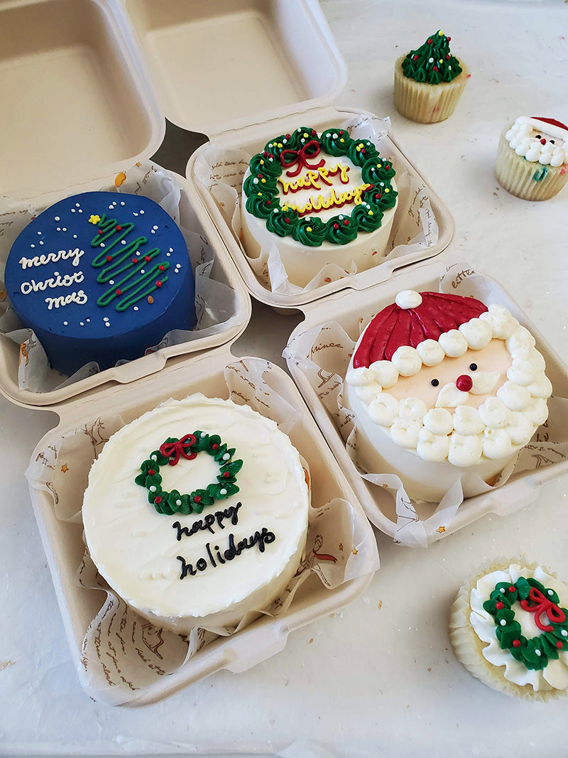 Holiday - Santa Land - Dosirak (Lunchbox) cake