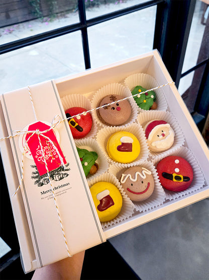 Holiday - Macaron gift box (12 Pcs)