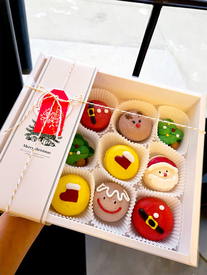 Holiday - Macaron gift box (12 Pcs)