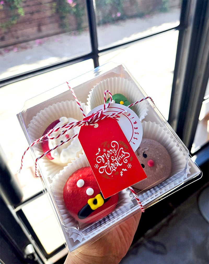 Holiday - Macaron gift box Mini (4 pcs)