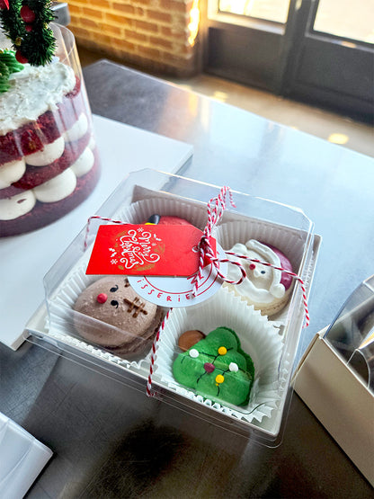 Holiday - Macaron gift box Mini (4 pcs)