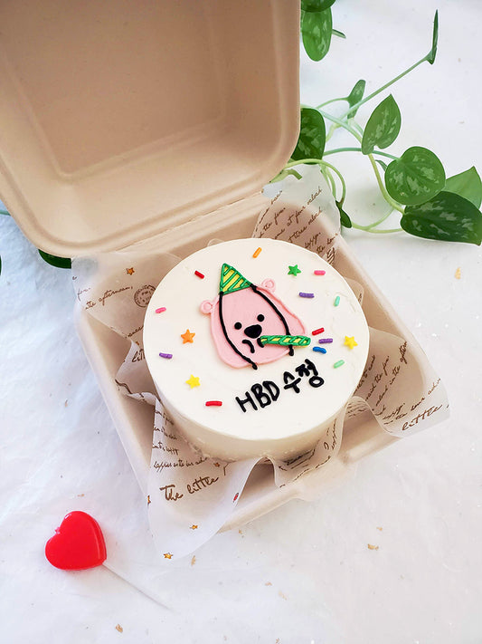 HBD from Loopy - Dosirak (Lunchbox) cake