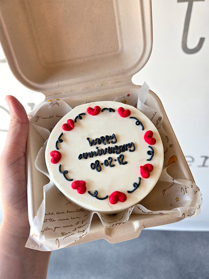 Heart to you - Dosirak (Lunchbox) cake