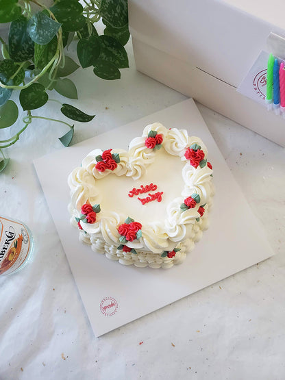 Heart Vintage Roses