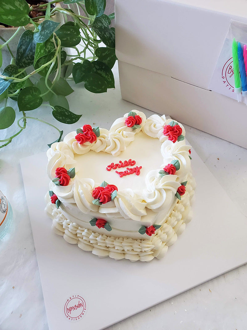 Heart Vintage Roses