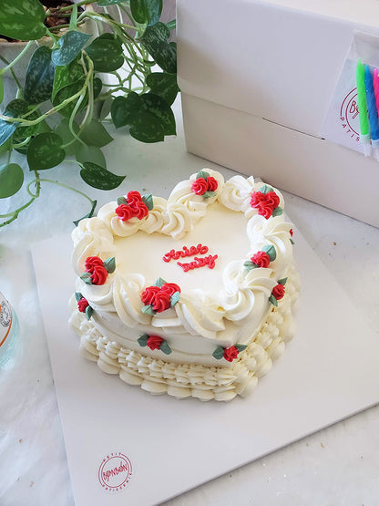 Heart Vintage Roses