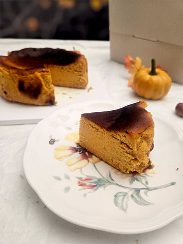 Pumpkin Basque Cheesecake