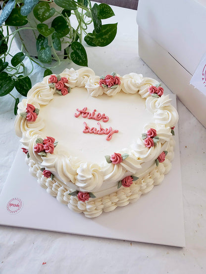 Heart Vintage Roses