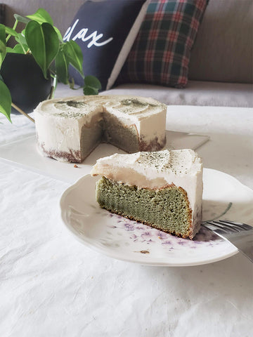 쑥 인절미 (Mugwort Injeolmi) Gateau chocolat blanc