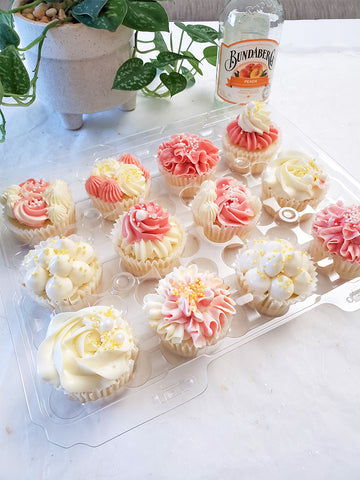 Pink flower collection - Cupcakes