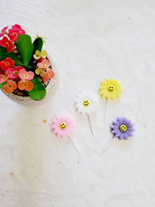 Daisy Flower Candles 데이지 꽃 초