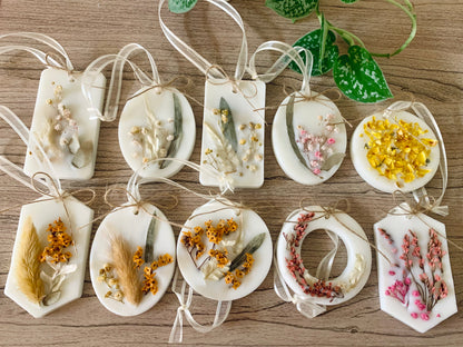 왁스 타블렛 선물박스 / 방향제 / Wax Tablet White Gift Box