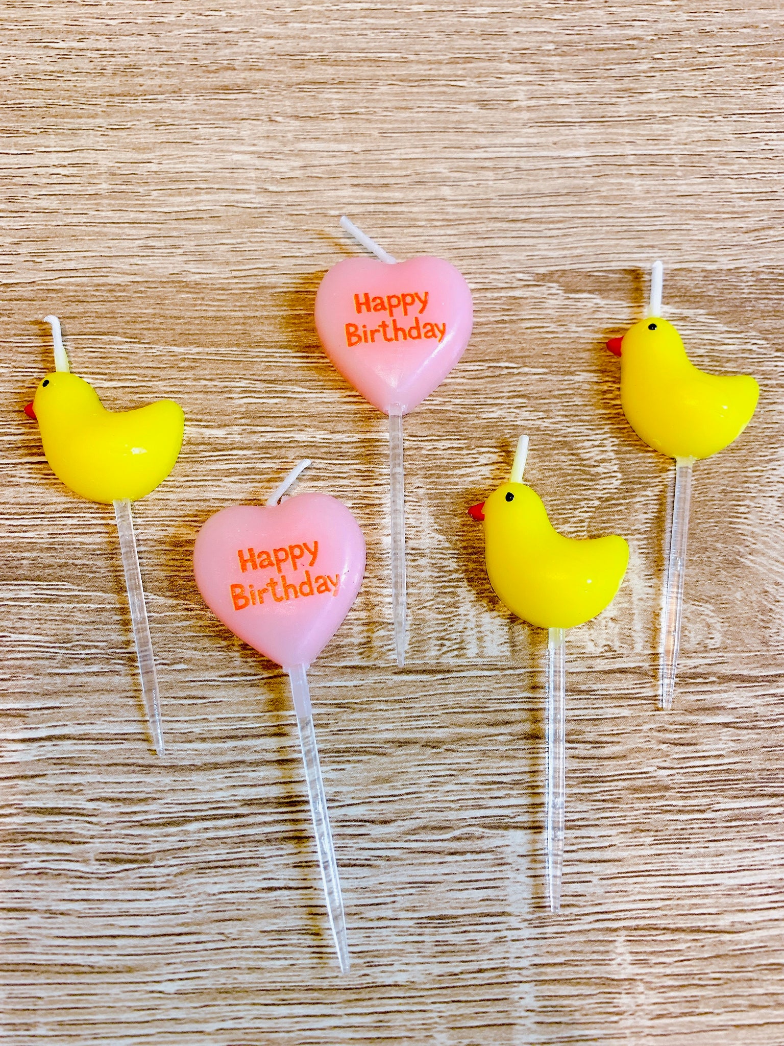 Happy Birthday 💖 with Yellow Duck 🦆 Candles