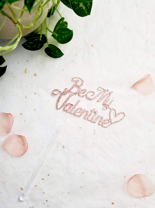 Be My Valentine Topper