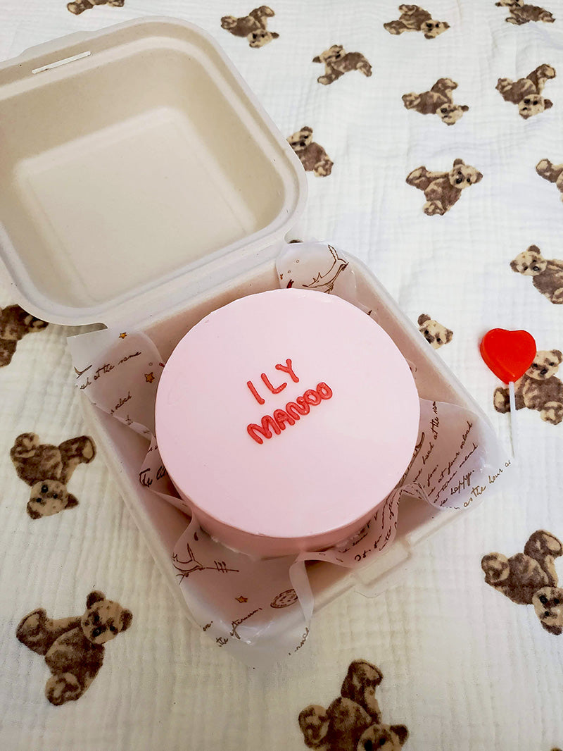 Simple Message - Dosirak (Lunchbox) cake